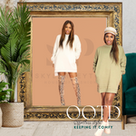 Load image into Gallery viewer, MISSY sweater dress (bone,olive)
