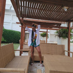 Load image into Gallery viewer, Not so basic  boyfriend white shirt
