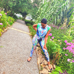 Load image into Gallery viewer, "Star girl"  multi color 2 piece set.
