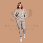 Load image into Gallery viewer, Oh So Cozy Jogger set  Relaxed fit

