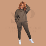 Load image into Gallery viewer, Oh So Cozy Jogger set  Relaxed fit
