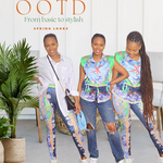 Load image into Gallery viewer, "Star girl"  multi color 2 piece set.
