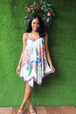 Load image into Gallery viewer, The Swan  floral dress
