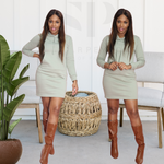 Load image into Gallery viewer, Stay Cozy sweater dress
