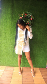 Load image into Gallery viewer, half&amp;half dress
